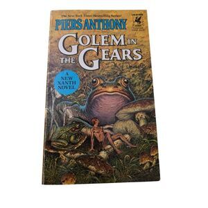 Golem in the gears by Piers Anthony - del ray book - isbn 0345318862